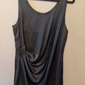 Black Satin H&M dress